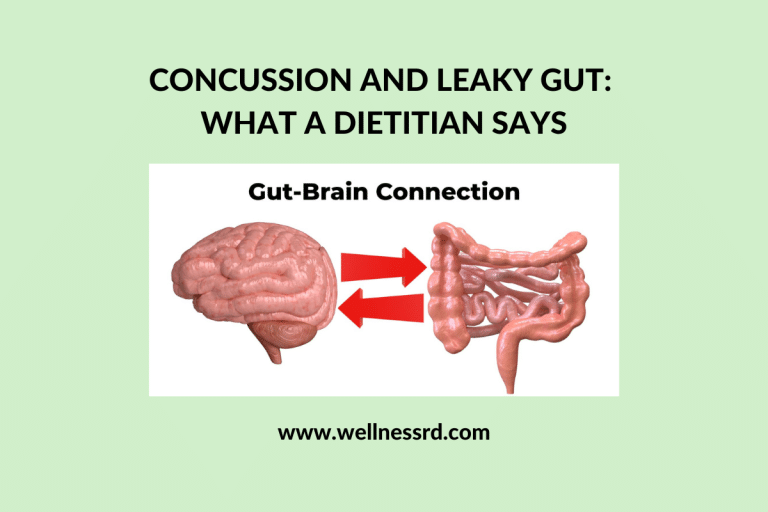 Concussion and Leaky Gut: What a Dietitian Says