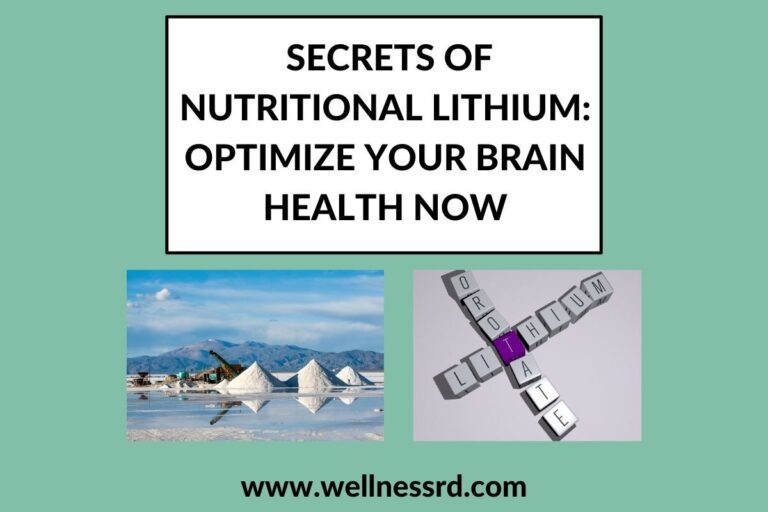 Secrets of Nutritional Lithium